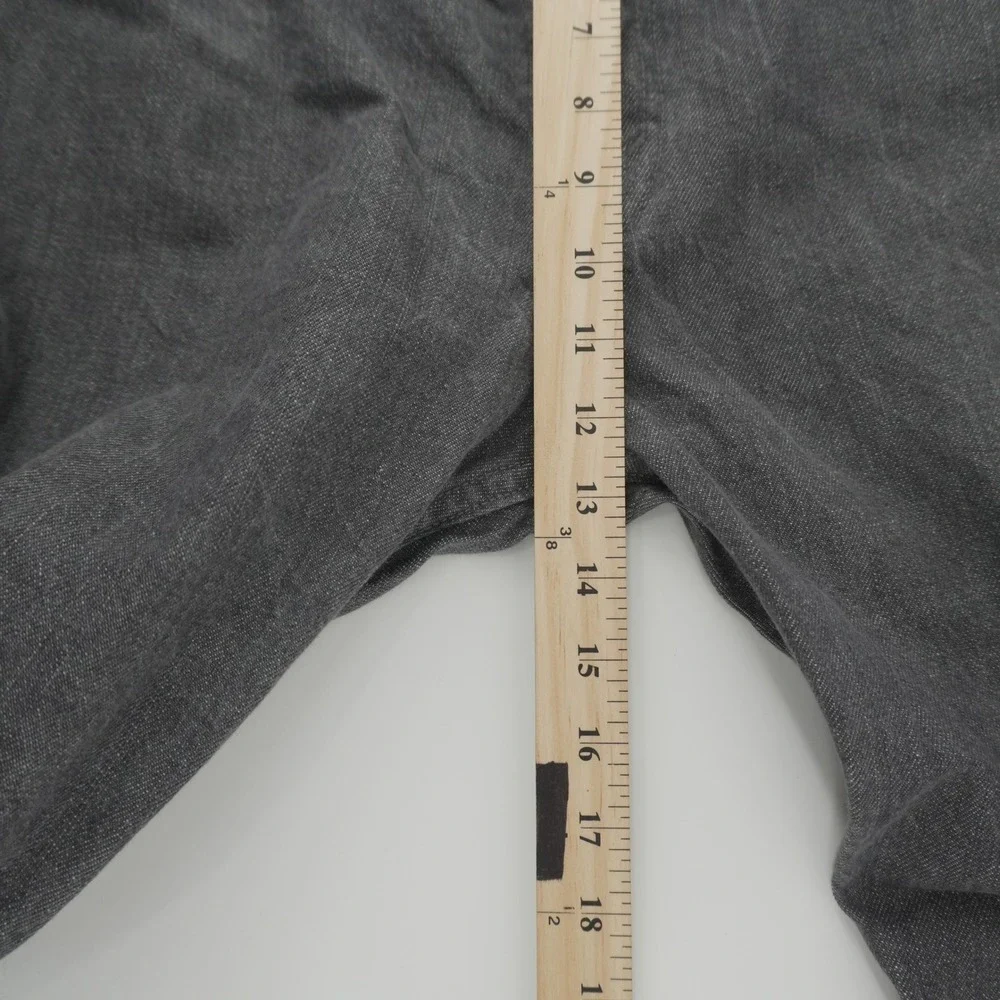 Levi's 569 Loose Straight Jeans Mens 40x32 Gray Denim Relaxed Fit Pants